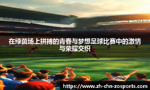 在绿茵场上拼搏的青春与梦想足球比赛中的激情与荣耀交织